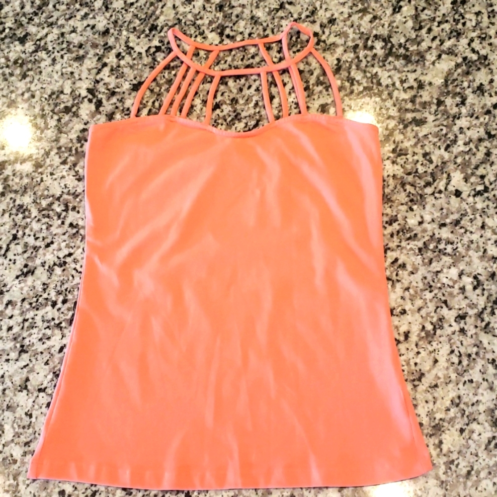 Venus peach strappy tank